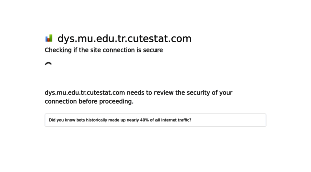 dys.mu.edu.tr.cutestat.com