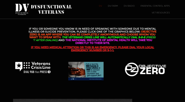 dysfunctionalveterans.com