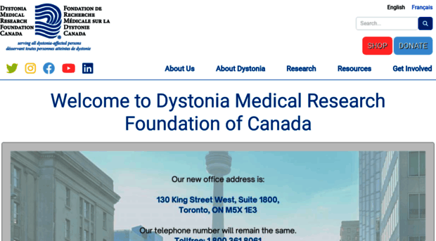 dystoniacanada.org