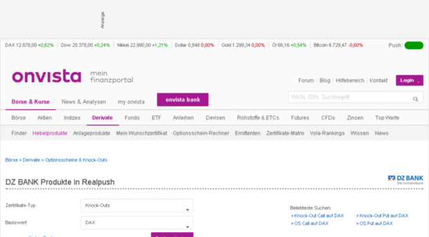 dzbank.onvista.de