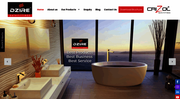 dzirebath.com