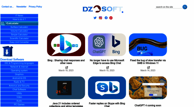 dzosoft.com