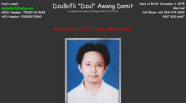 dzulkifli-awang-damit.com