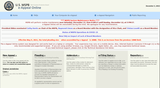 e-appeal.mspb.gov