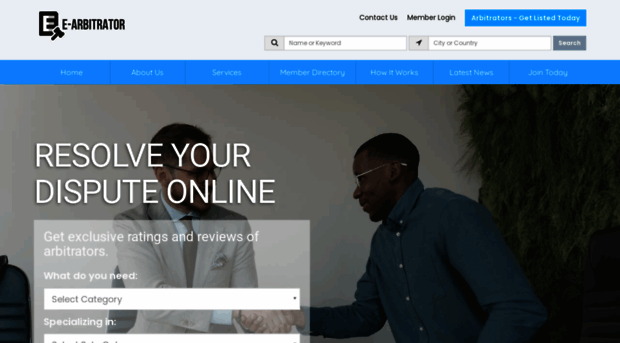 e-arbitrator.com
