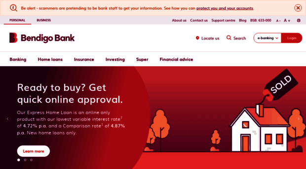 e-banking.bendigobank.com.au