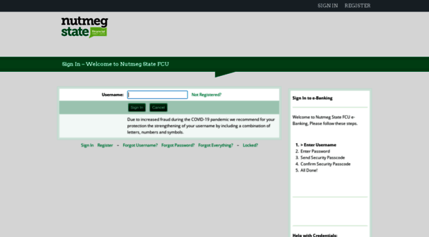 e-banking.nutmegstatefcu.org