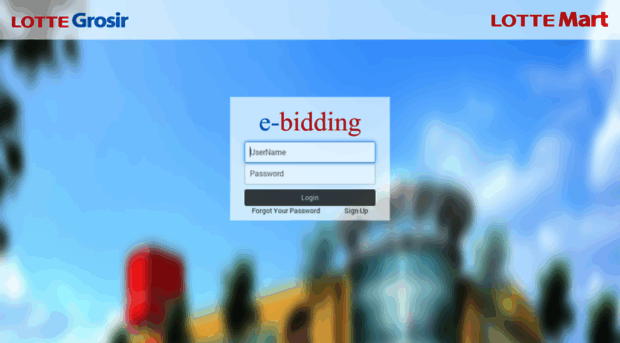 e-bidding.lottemart.co.id