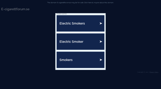 e-cigarettforum.se