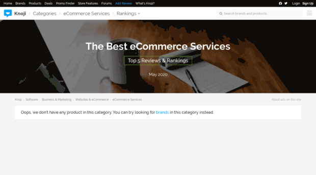 e-commerce-tools-services.knoji.com