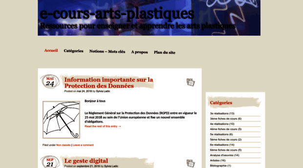 e-cours-arts-plastiques.com