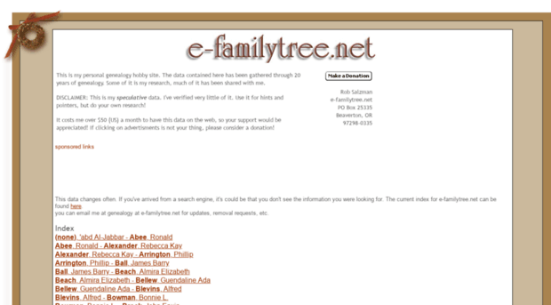 e-familytree.net