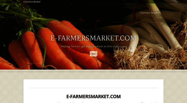 e-farmersmarket.com