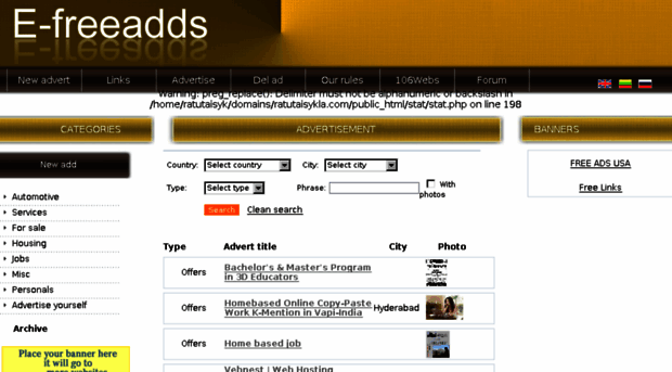 e-freeadds.com
