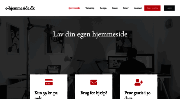 e-hjemmeside.dk