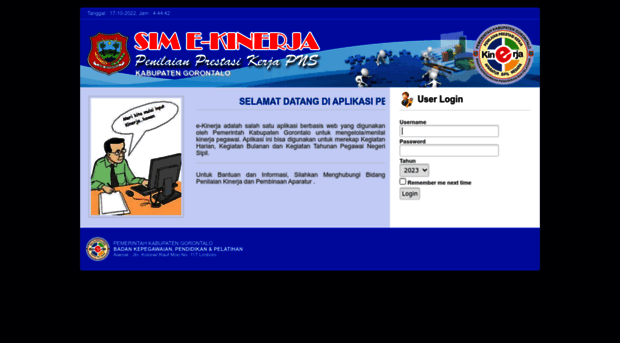 e-kinerja.gorontalokab.go.id