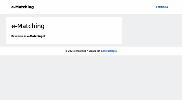 e-matching.it