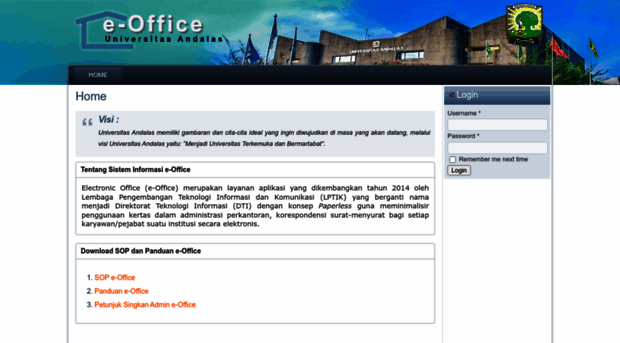 e-office.unand.ac.id