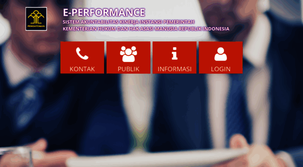 E-performance.kemenkumham.go.id - E-PERFORMANCE SISTEM AKUNTABIL... - E ...