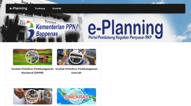 e-planning.bappenas.go.id