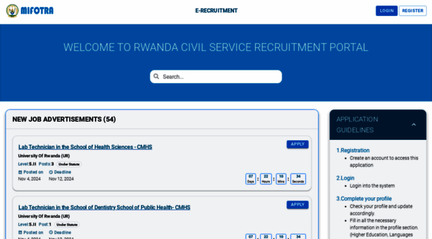 e-recruitment.mifotra.gov.rw