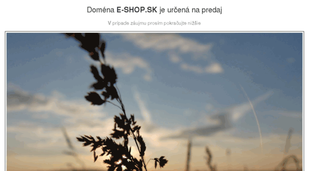 e-shop.sk