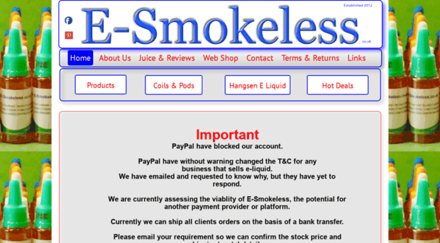 e-smokeless.co.uk