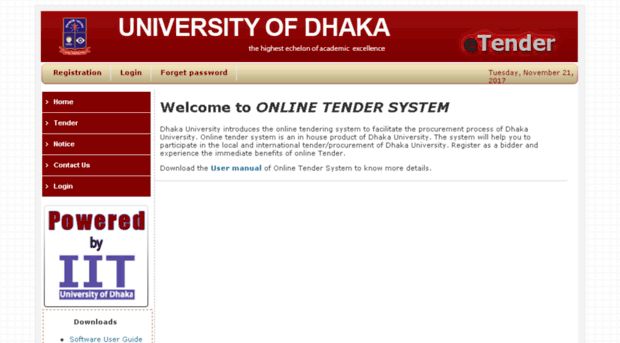 e-tender.univdhaka.edu