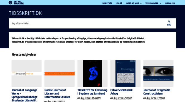 e-tidsskrifter.dk