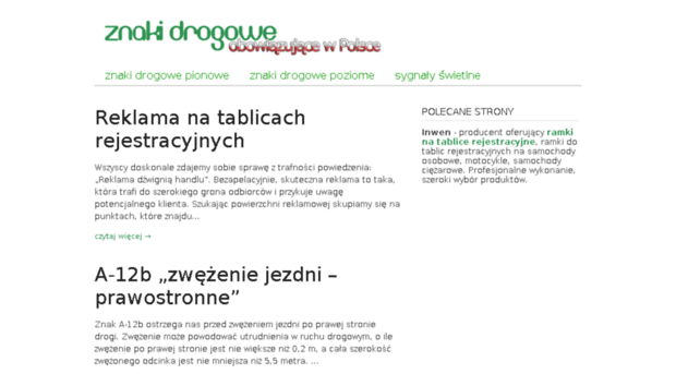 e-znakidrogowe.pl