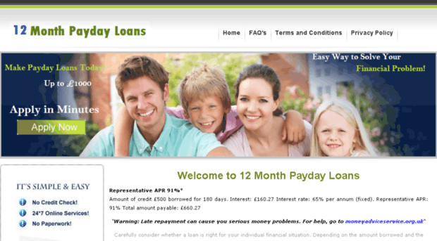 e12monthpaydayloans4.co.uk