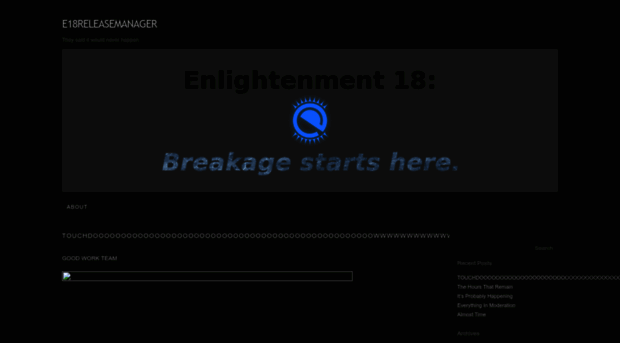 e18releasemanager.wordpress.com
