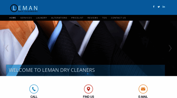 e1drycleaners.co.uk