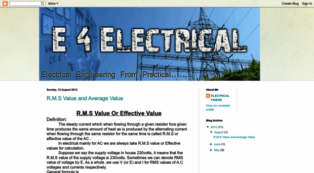 e4electrical.blogspot.com