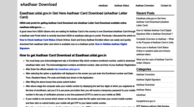 eaadhaardownload.in