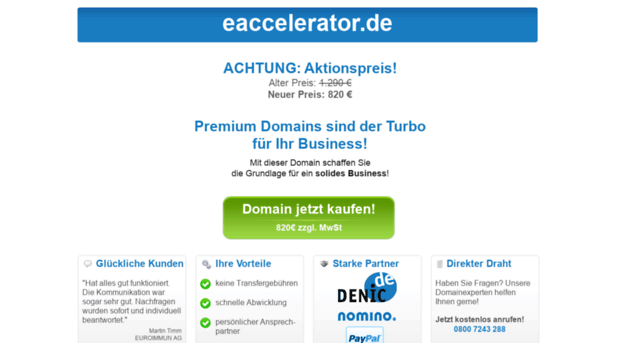 eaccelerator.de