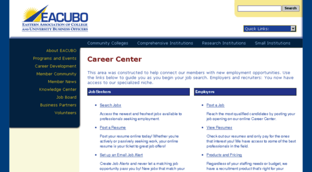 eacubo-jobs.jobtarget.com