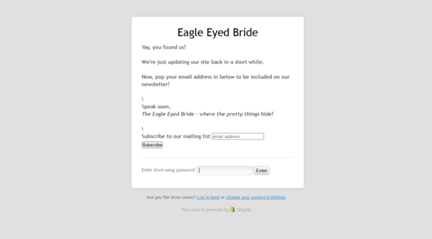 eagleeyedbride.com