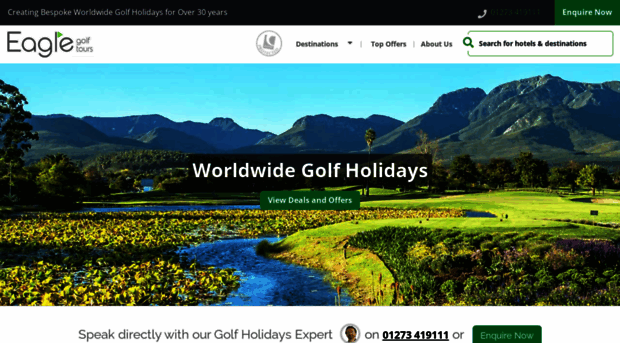 eaglegolftours.com