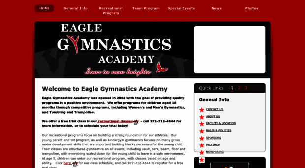 eaglegymnastics.com