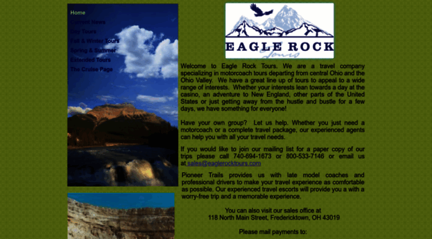 eaglerocktours.com