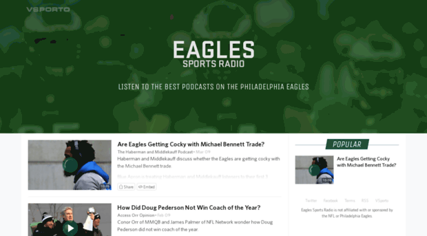 eagles.vsporto.com