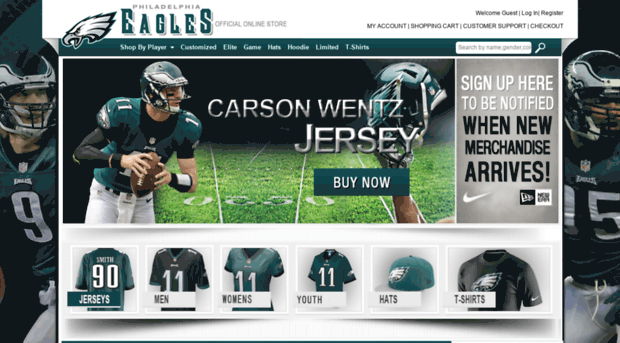 eaglesfanteamshop.com