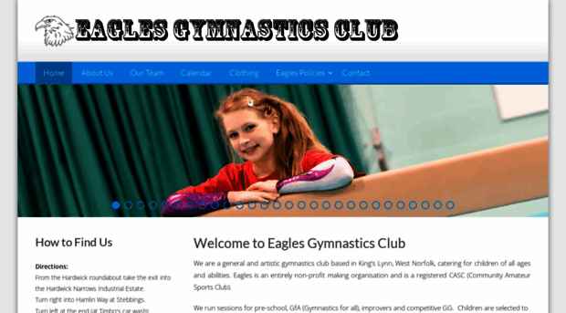 eaglesgymnastics.co.uk