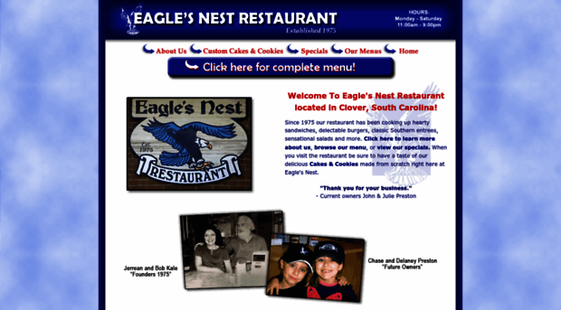 eaglesnestrestaurant.net