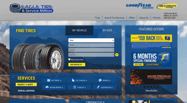 eagletiremilton.com