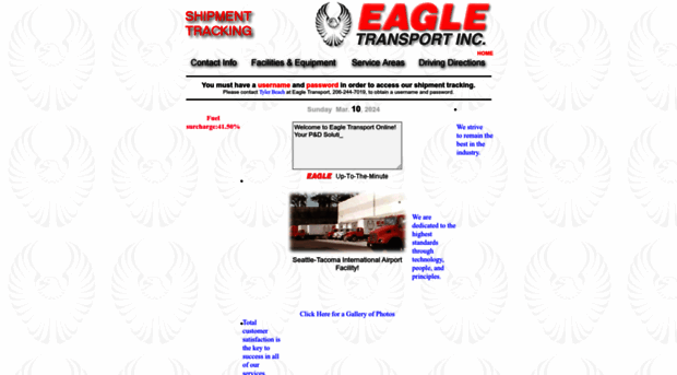 eagletransport.net
