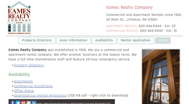 eamesrealtyco.com