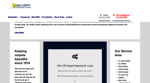 eandbcarpetcleaning.com