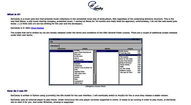 earcandy.sourceforge.net